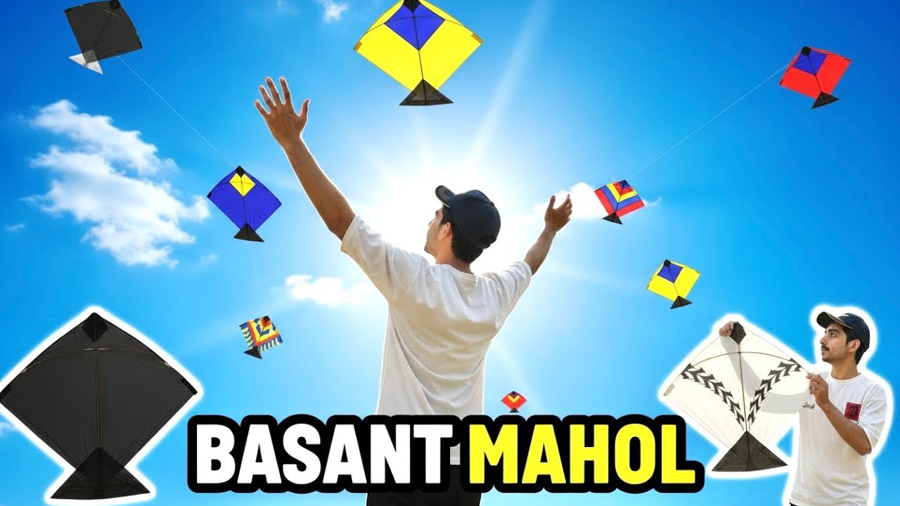 Faisalabad Kite Flying Vlog 2026 | Basant Vibes | Patang Baazi Full Masti