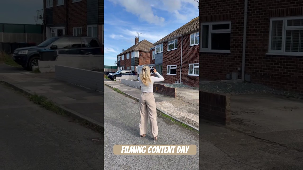 It&rsquo;s a filming content day 📽️
