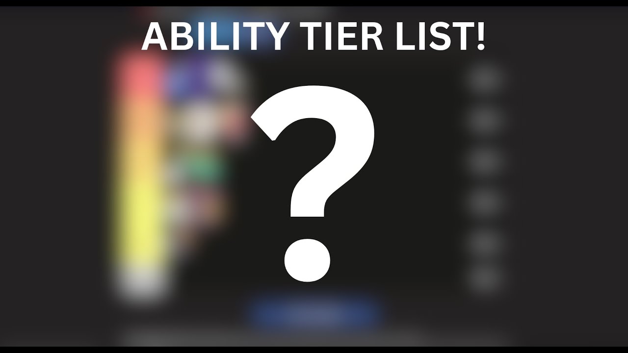 Bomb Tag Ability Tier List!