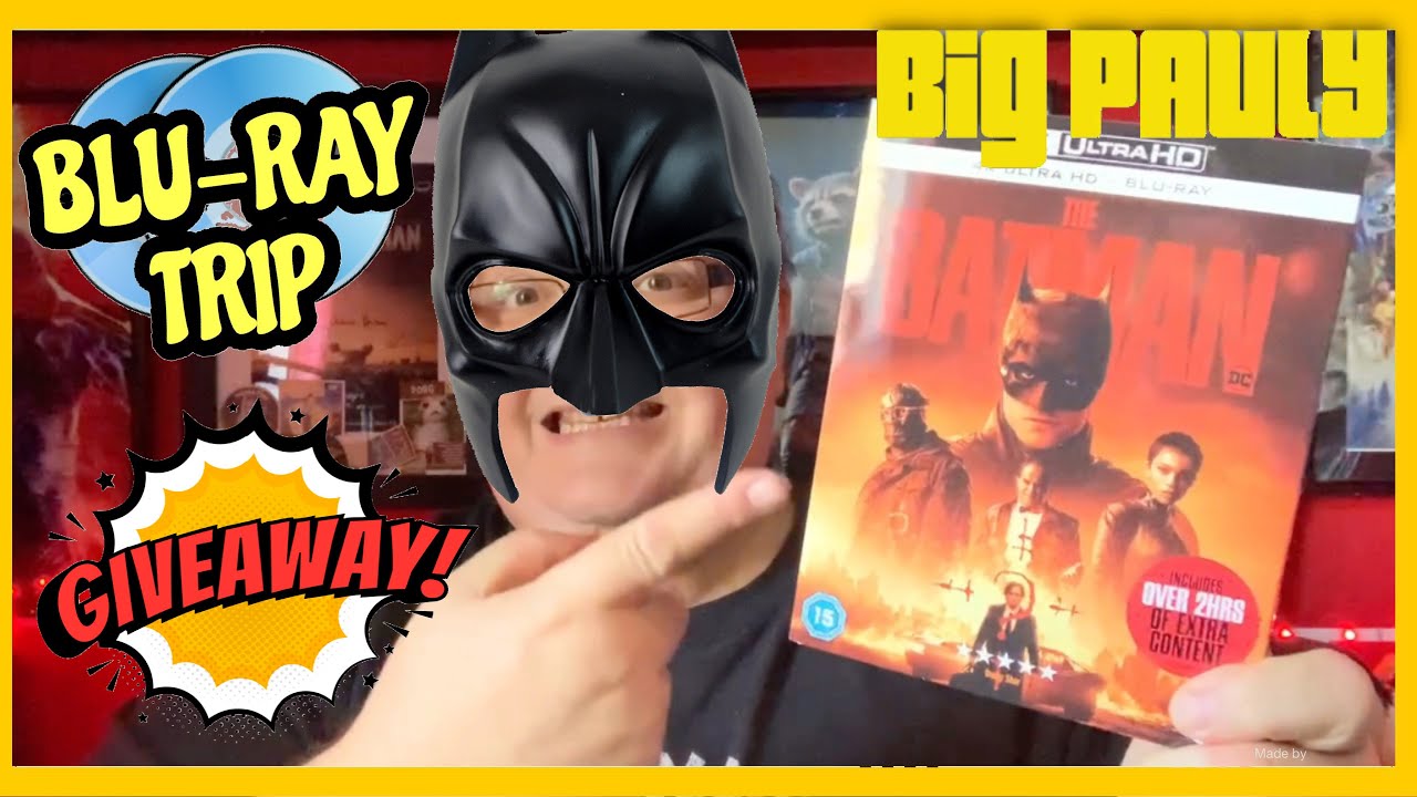 Blu-ray / DVD Hunting with Big Pauly (13/06/2022) It’s Batman Day plus The Batman Giveaway