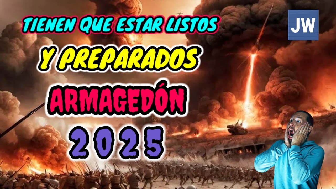 TIENEN QUE ESTAR LISTOS Y PREPARADOS PARA EL ARMAGEDÓN. DISCURSO JW (TESTIGOS DE JEHOVÁ). JWORG