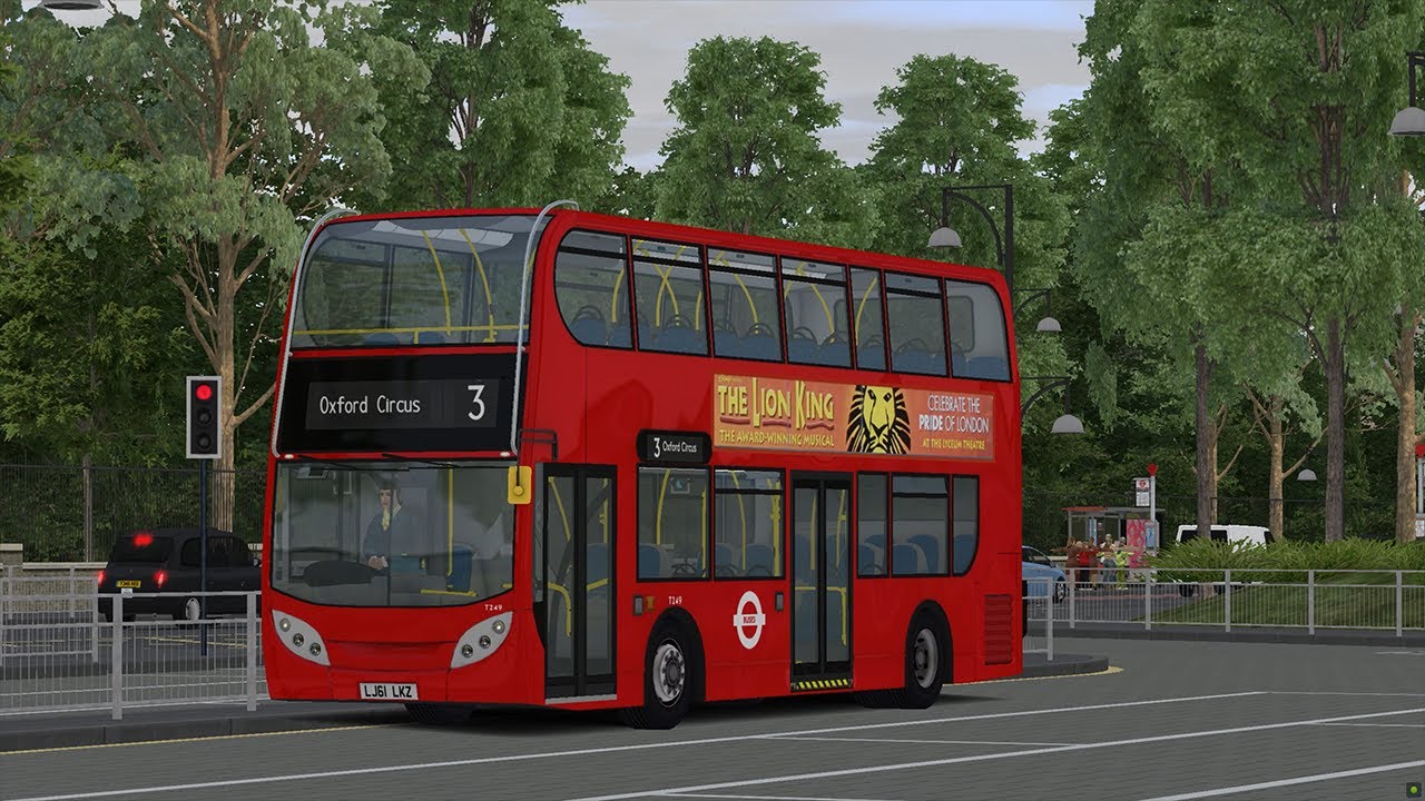 【バスシミュレータ】OMSI 2 London 3系統 Crystal Palace ➔ Oxford Circus【30分遅れ】