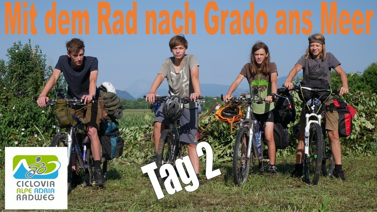 Mit dem Rad nach Grado ans Meer - Tag 2 - Alpe Adria Radweg |Radtour nach Italien |Outdoor & More
