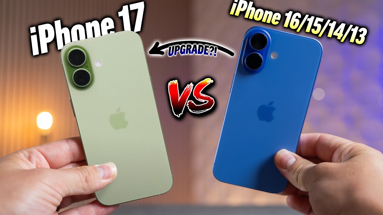 iPhone 17 vs iPhone 16/15/14/13 - Should YOU Upgrade?! 🤔