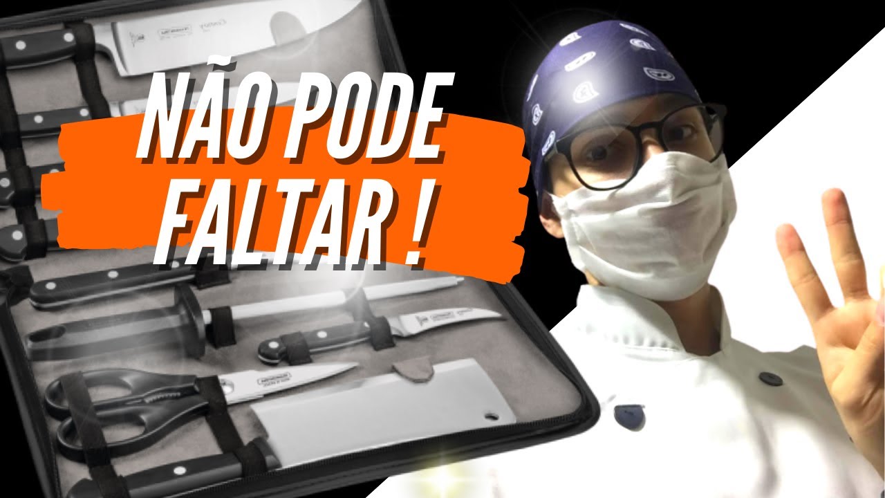 MATERIAL FACULDADE DE GASTRONOMIA (e o que ter em casa) | Um Zé Cozinha