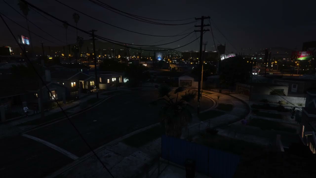 Grove Street at Night | Hood Ambience