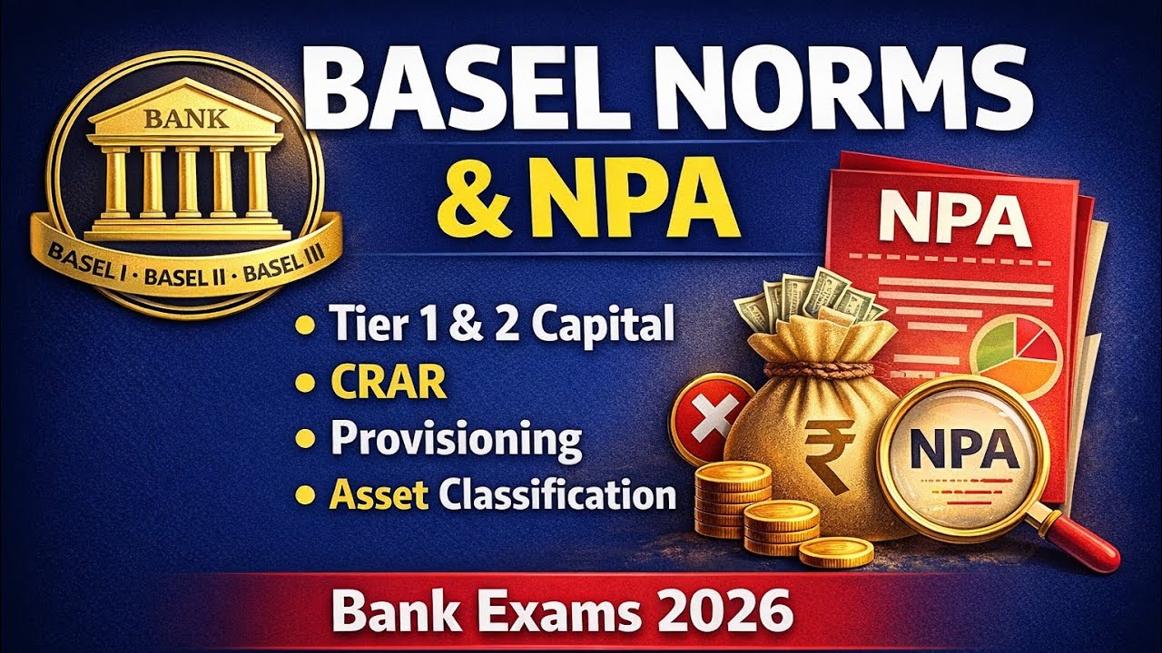 NPA + BASEL NORMS ✅💯🤞 detailed for bank po interview #rrb #ibps #interview 
