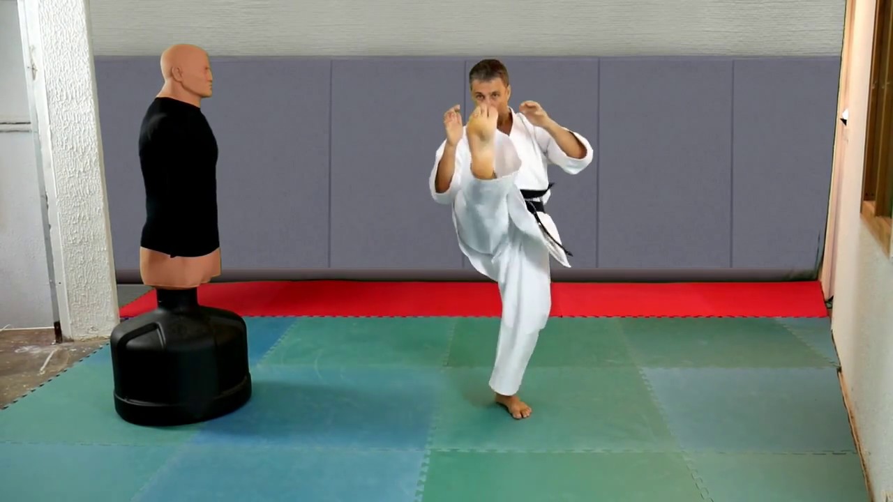 Karate : Mae Geri, le coup de pied de face [karate-blog.net]