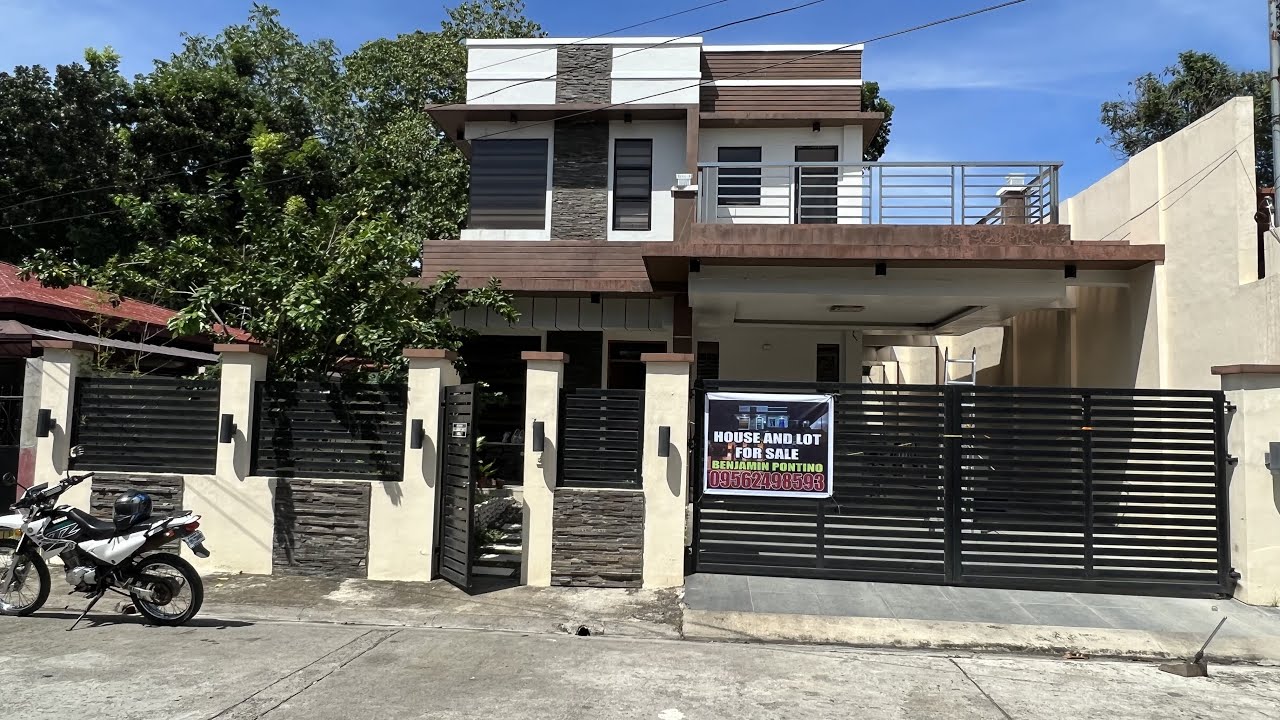 DO&Ntilde;A LUISA SUBDIVISION TWO STORY HOUSE AND LOT FOR SALE AT MATINA DAVAO CITY