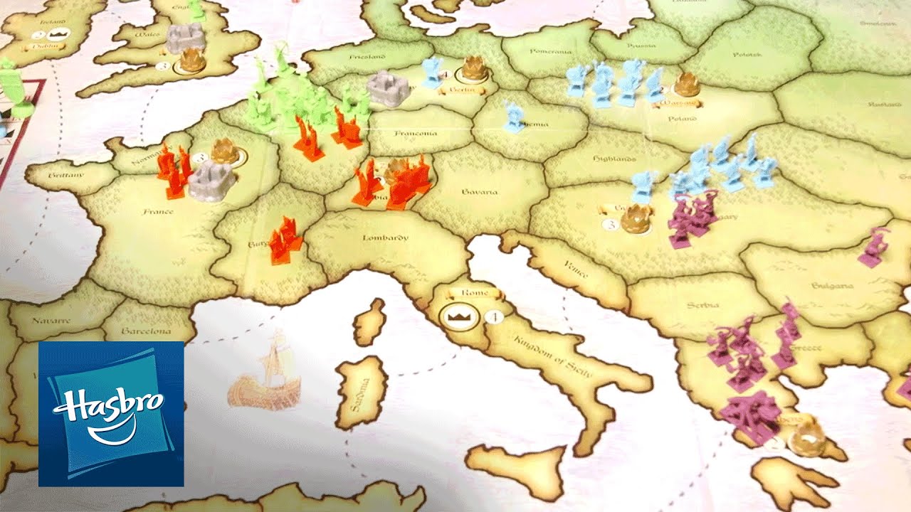 'RISK Europe' Official Instructions Video - Hasbro Gaming