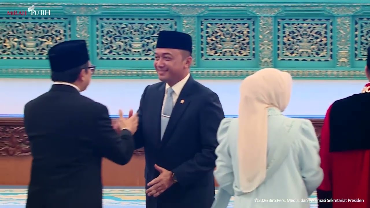 Pengucapan Sumpah Hakim Konstitusi dan Pelantikan Wamen Keuangan Kabinet Merah Putih, 5 Feb 2026