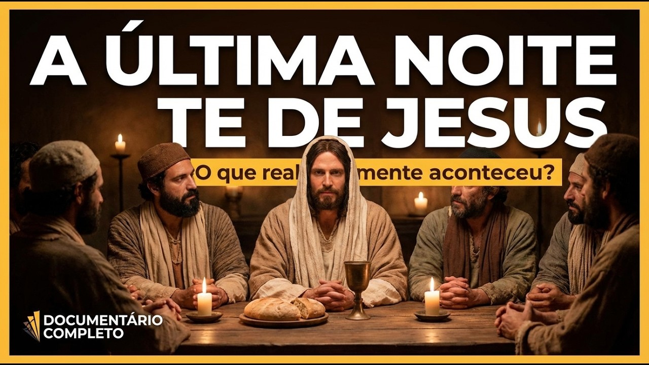 A Última Noite de Jesus: O Que NINGUÉM Te Conta 😱🩸 | História Real