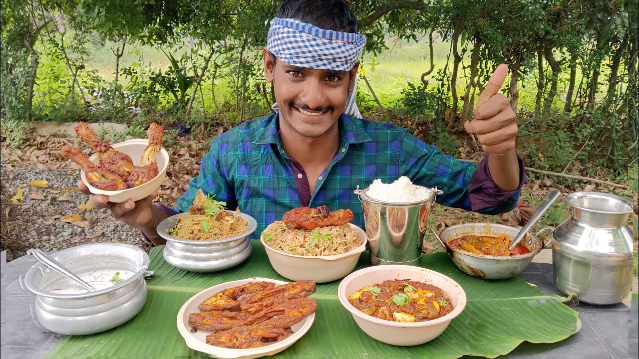 Best South Indian Meals Mutton Biryani, Chicken leg,Chicken Biryani ,Fish fry,Fish Curry, Egg Gravey