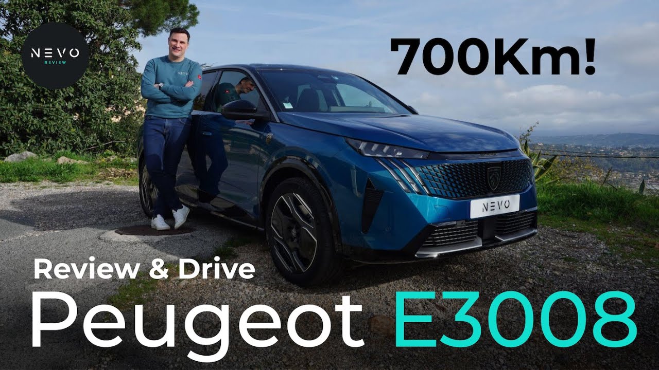 Обзор и поездка на Peugeot E3008 — семейный внедорожник с запасом хода 700 км