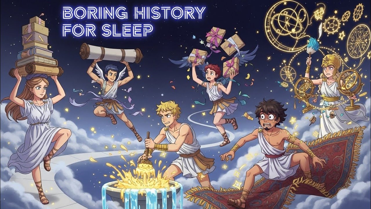 Boring History For Sleep |  Why Hestia's Errands on Olympus Are More COMPLEX Than You Think