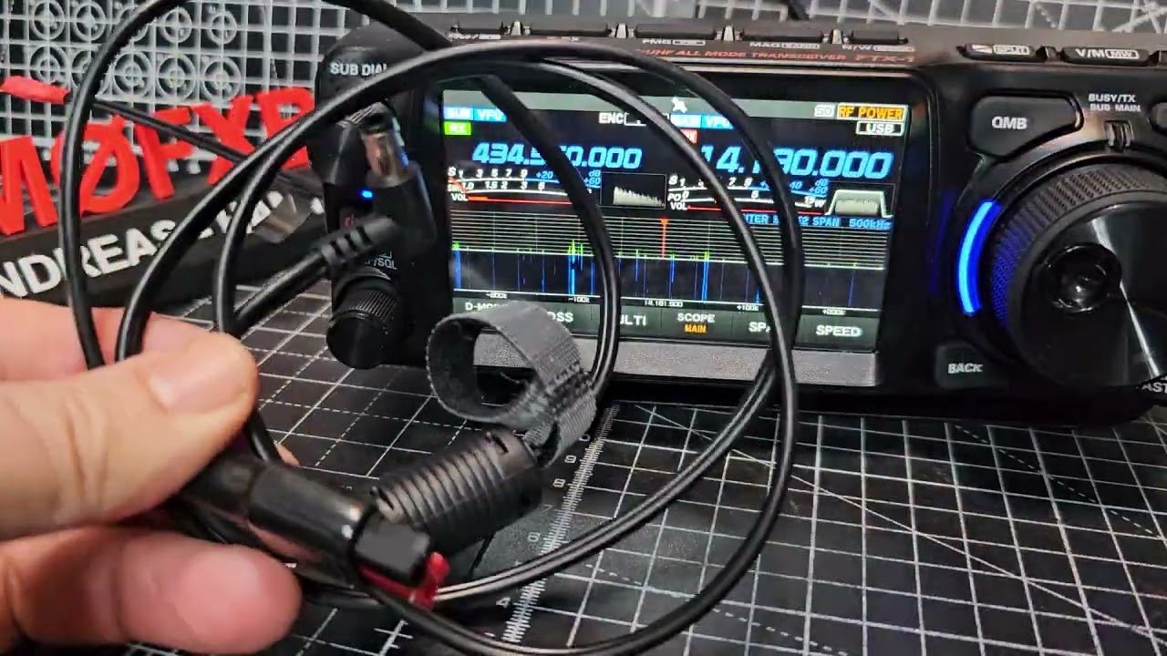 Кабель Yaesu FTX-1 Power Pole с ферритовым покрытием