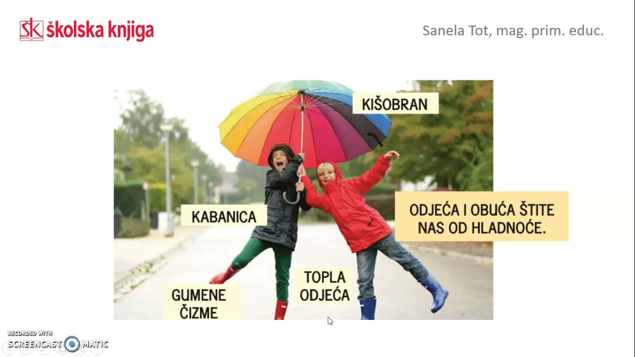 Jesen i ljudi, 1. r.