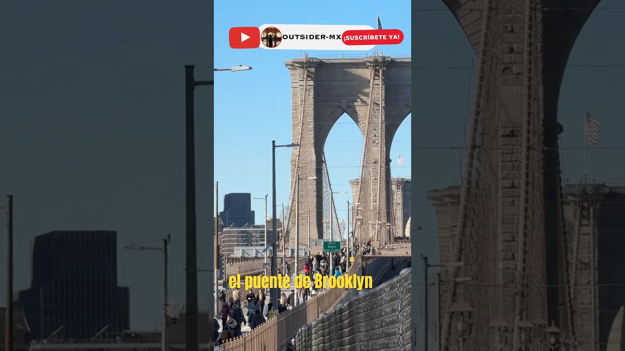 Crucé el Brooklyn Bridge en bici 🚲