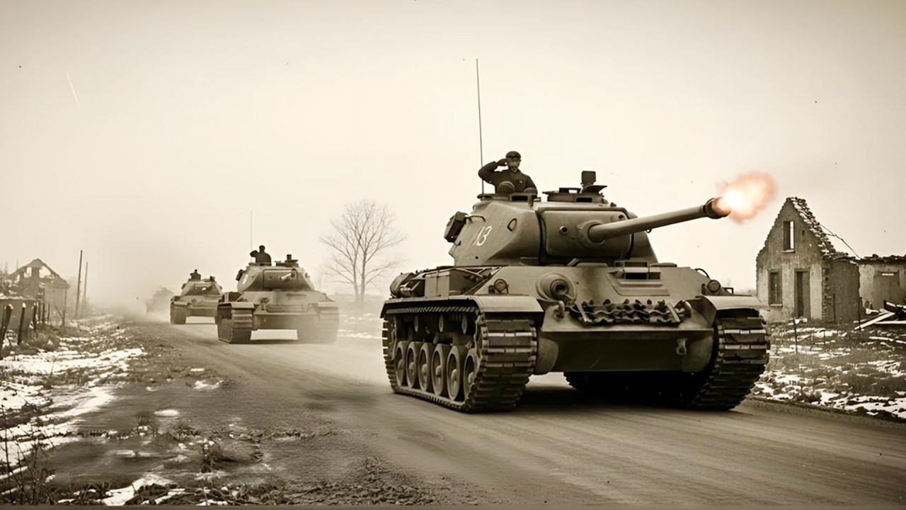 Nevettek rajta… aztán 2 mérföldről pusztította a Tiger II tankokat | Dokumentumfilm