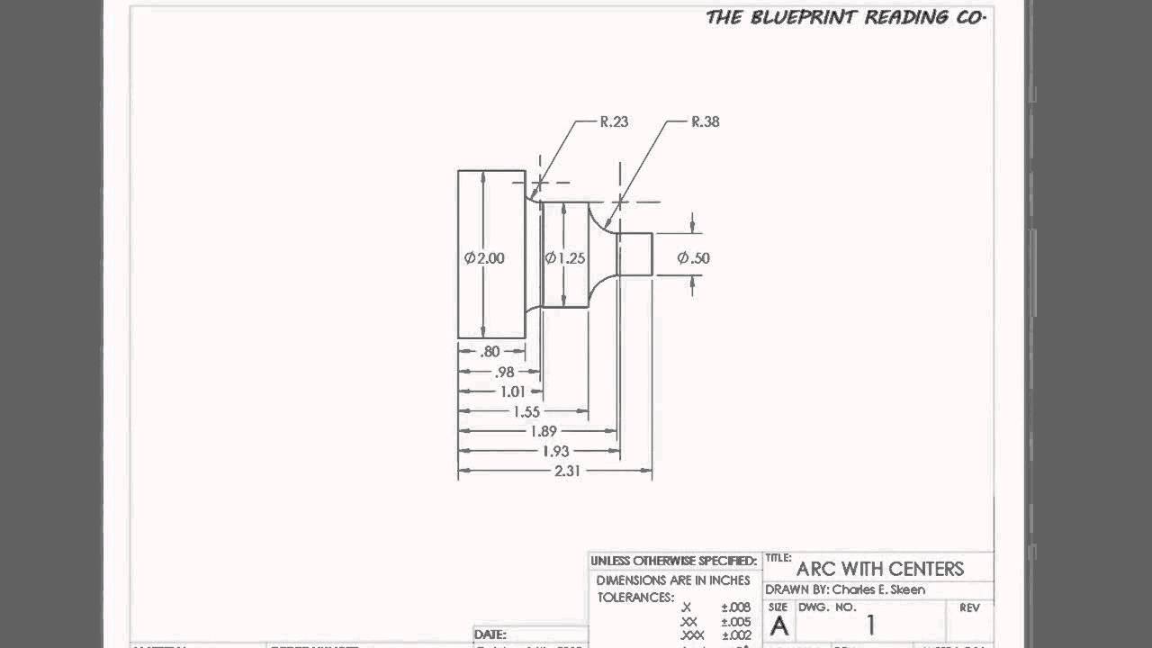 Dimensioning Arcs