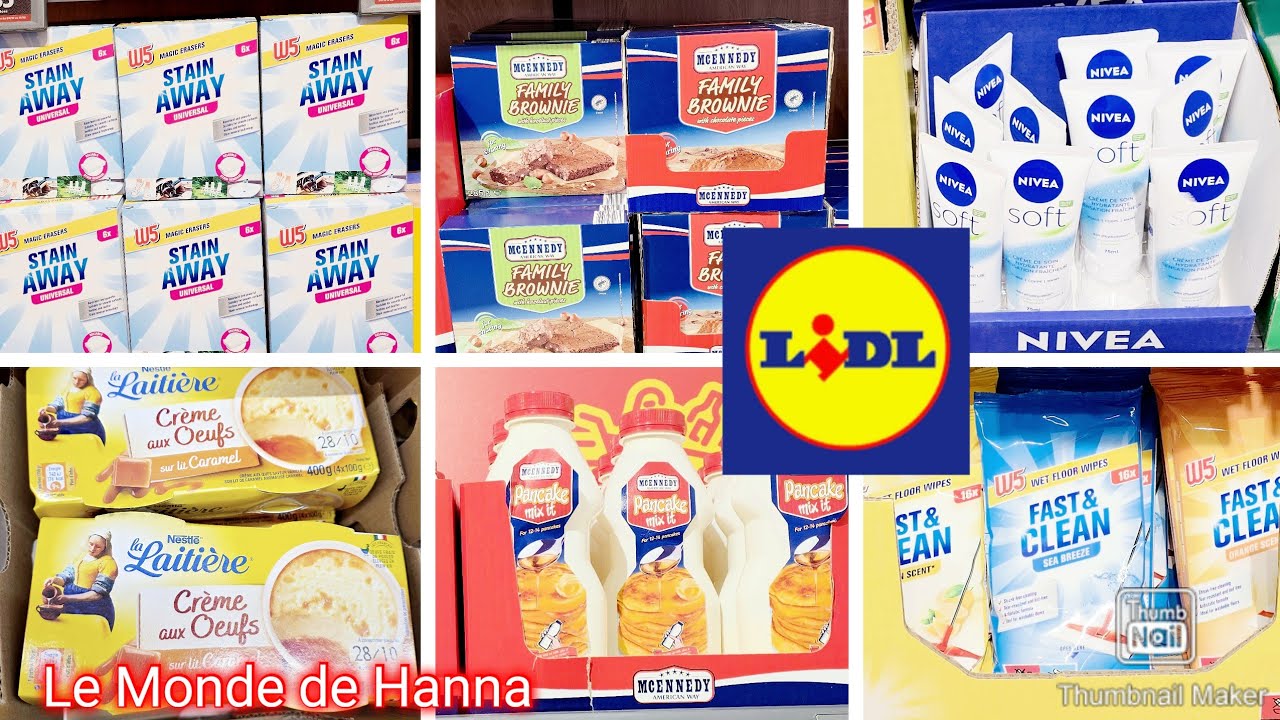 LIDL FRANCE ARRIVAGE 13-10 OFFRES SPÉCIALES PROMOTIONS 