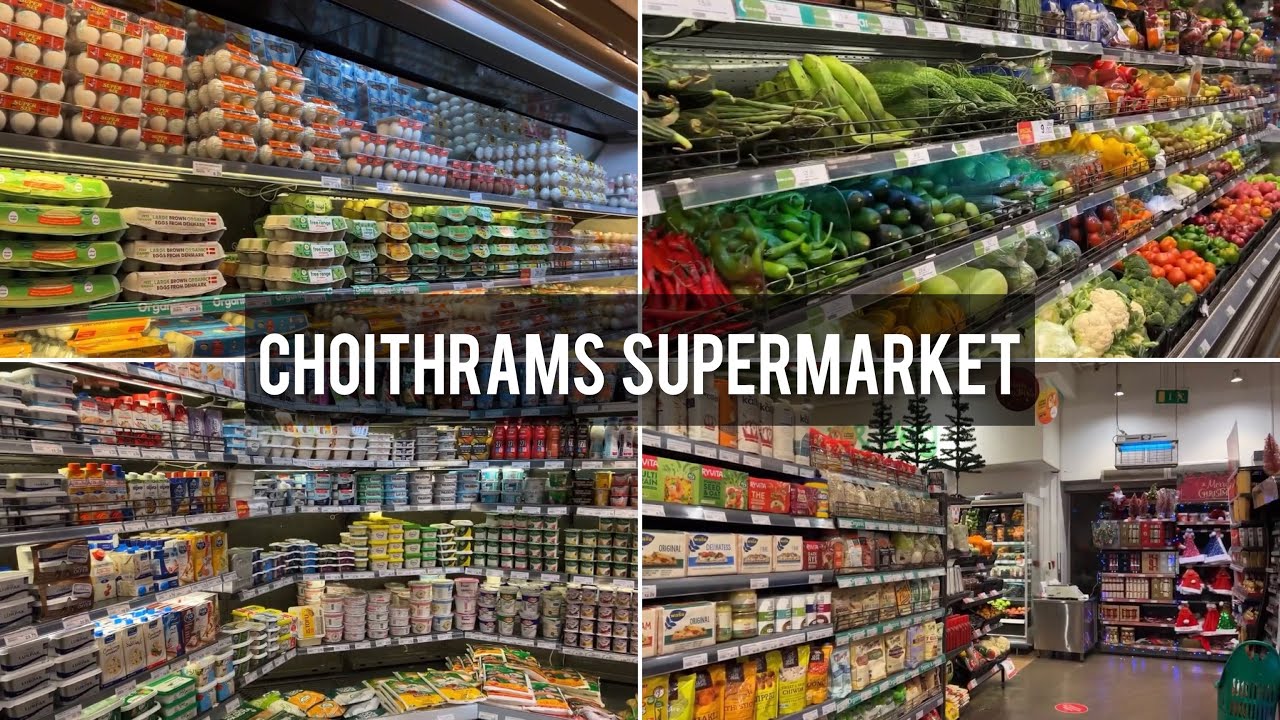 CHOITHRAMS SUPERMARKET DUBAI | 4K | GROCERY SHOPPING 🛍