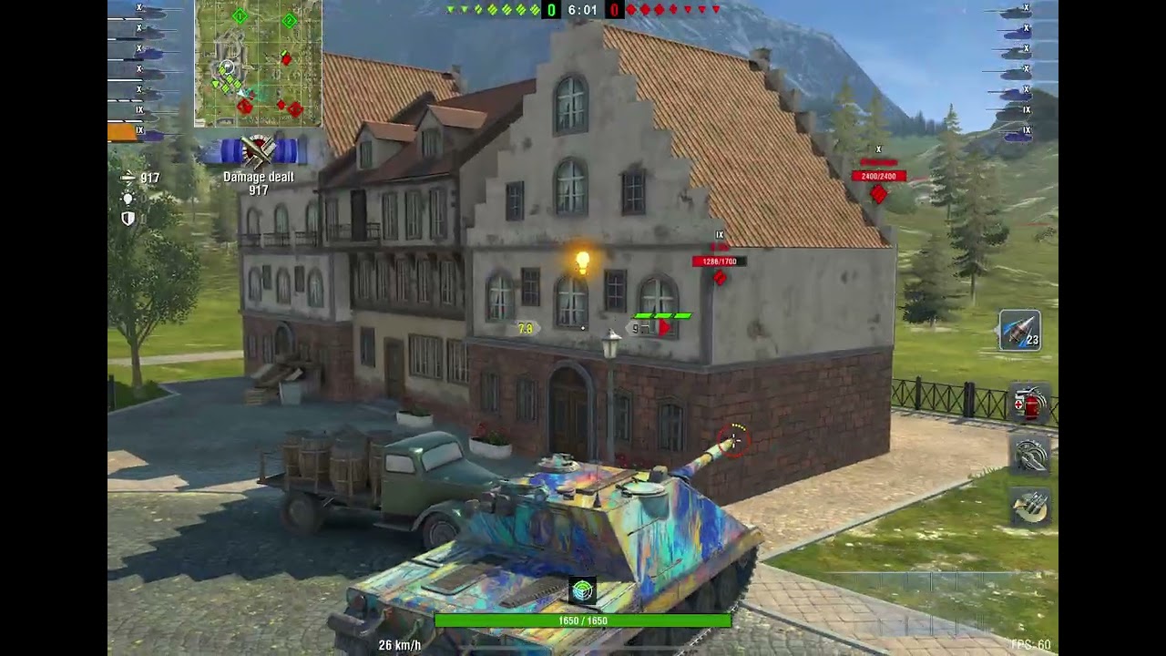 SDP60 Demolisher Wrecks Enemy Vehicles!