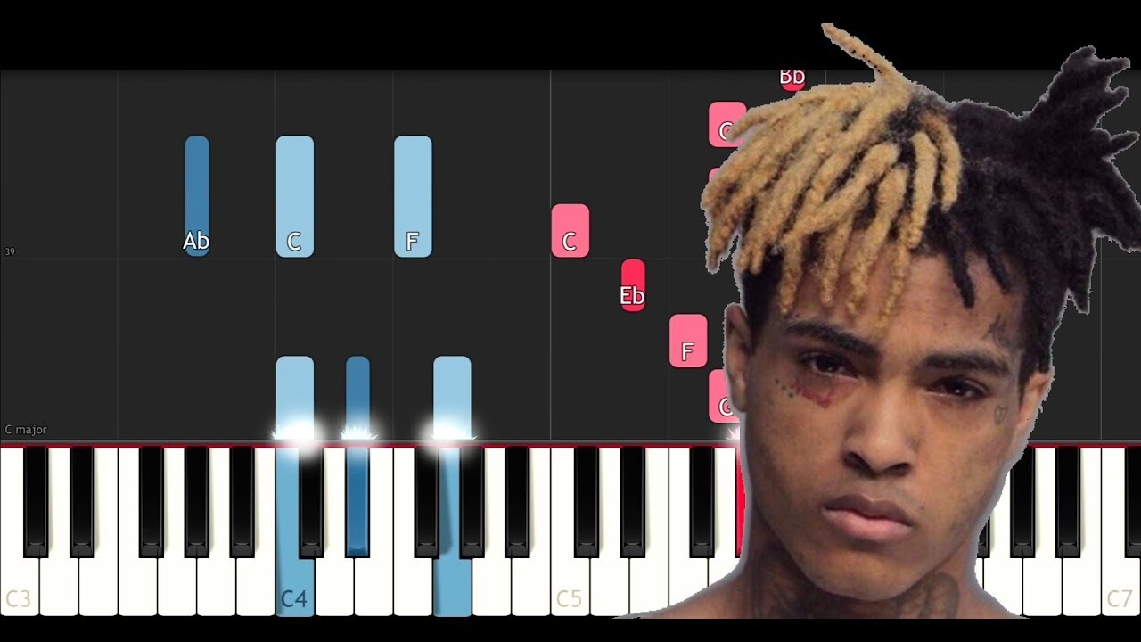 XXXTentacion - Sad! (Piano Tutorial)