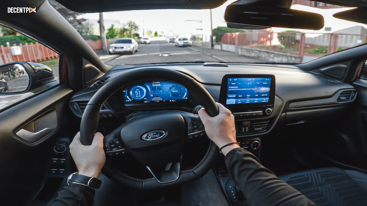 2023 Ford Puma 1.0 mHEV (ST-Line X Vivid Ruby) POV Test Drive 4K