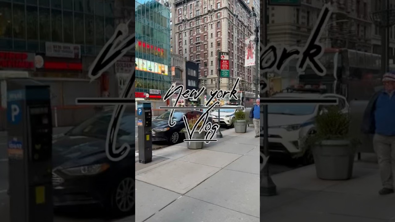 NYC Day Trip Vlog | Sneaker Store + Mood Fabrics Run