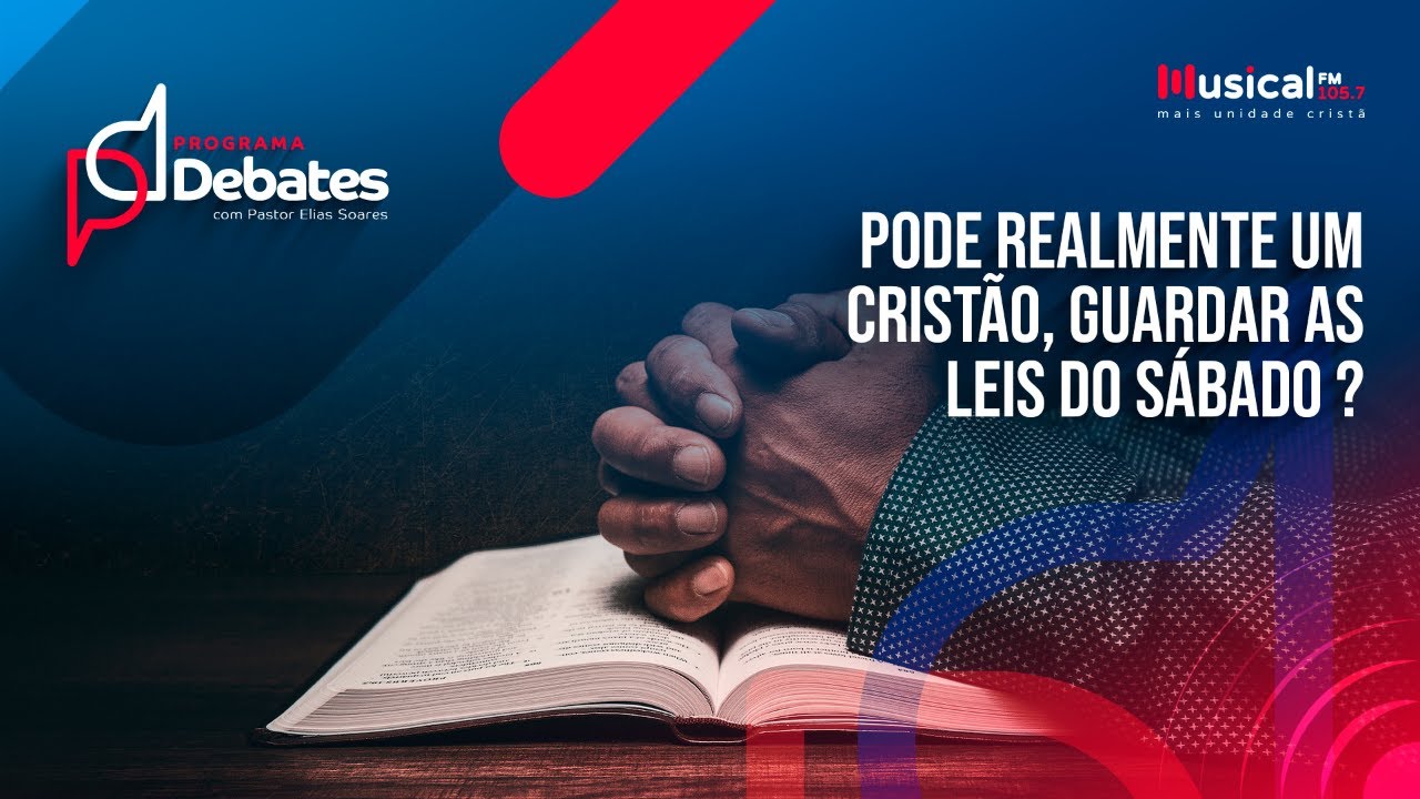 Pode realmente um cristão guardar as leis do sábado? - Pr Emerson Ciccarelli X Pr Ezequiel Gomes
