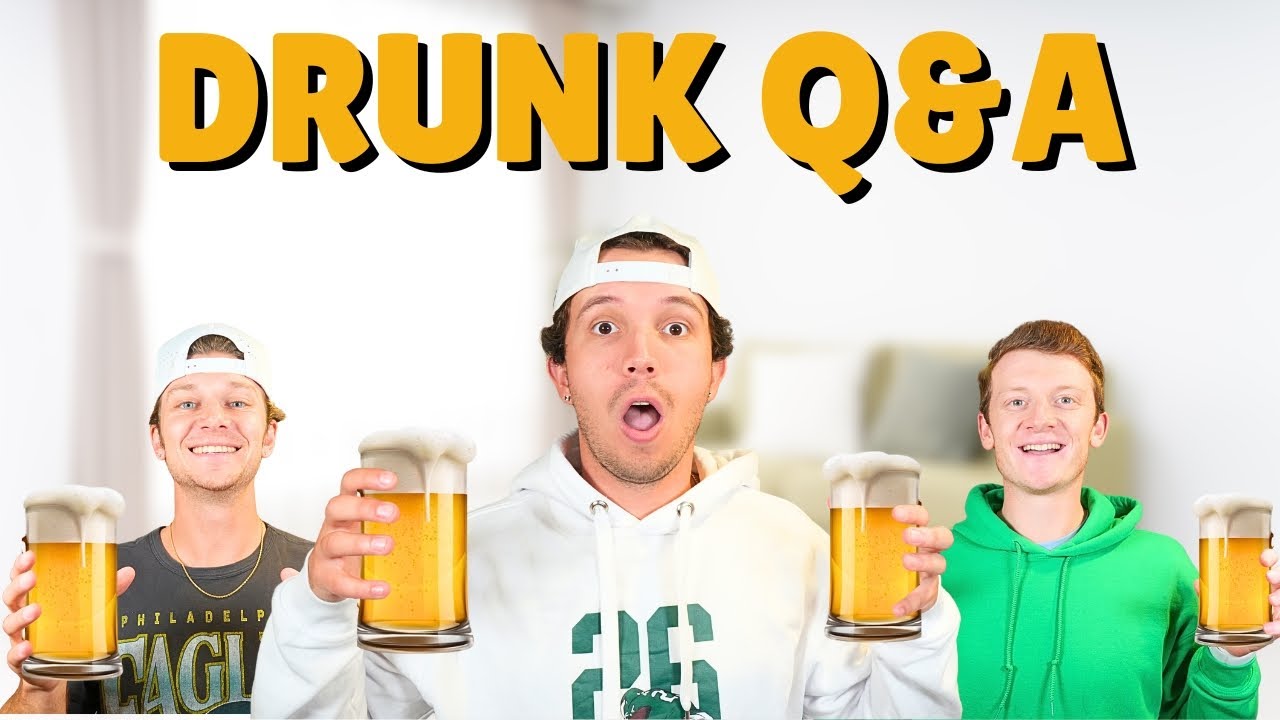 Answering Questions But We're DRUNK!!