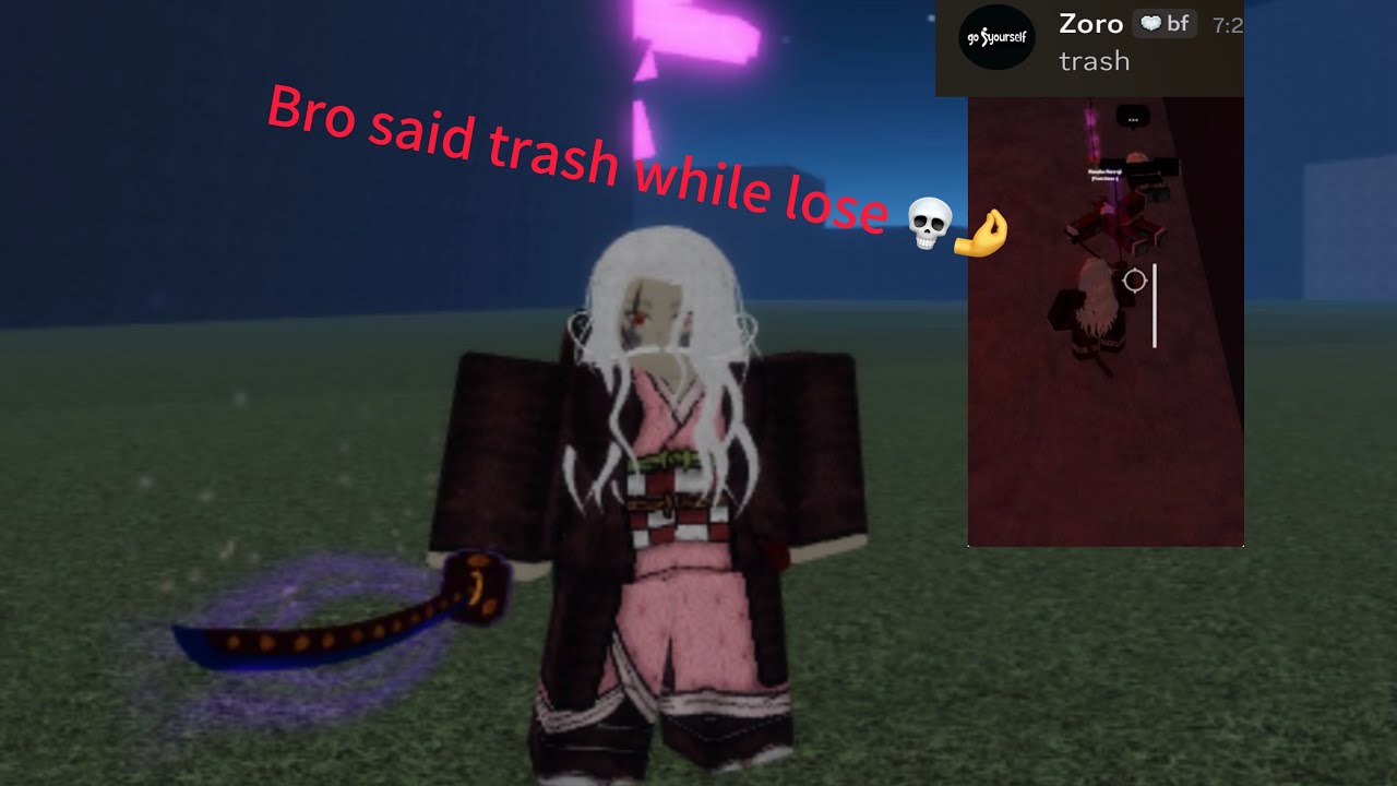 Destroying sg #demonfall #roblox 