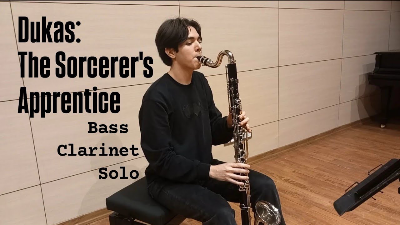 Dukas: The Sorcerer’s Apprentice – Bass Clarinet Solo | Ozan Ali Bilgili 