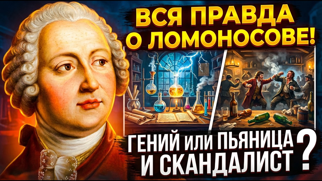 ЛОМОНОСОВ БЫЛ ПРИГОВОРЁН К СМЕРТИ — ЗА ЧТО ИМПЕРАТРИЦА ЕГО ПРОСТИЛА