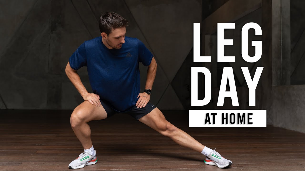 15 Min Intense Leg Workout (At Home No Equipment)