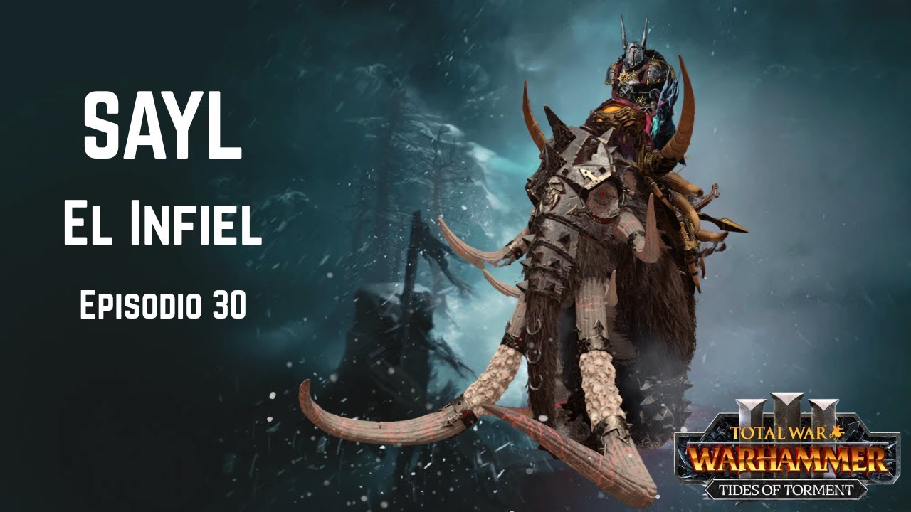 Luchando a la vera de un pepino de mar - Campaña de Sayl el Infiel - ep 30 - Totalwar Warhammer 3