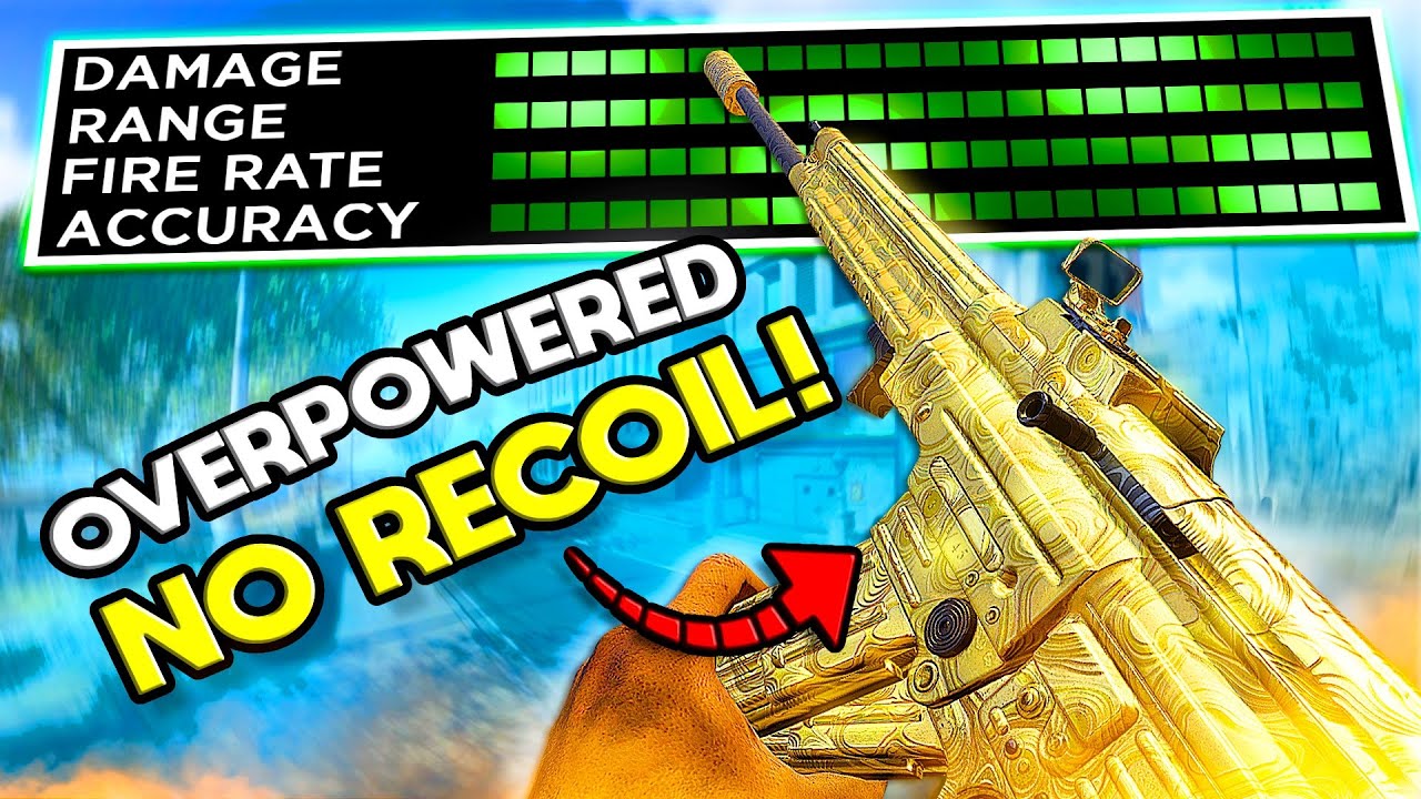 Best AR in Warzone Right Now | Best STG44 Class Warzone Low Recoil & Fast TTK - Best Long Range Gun