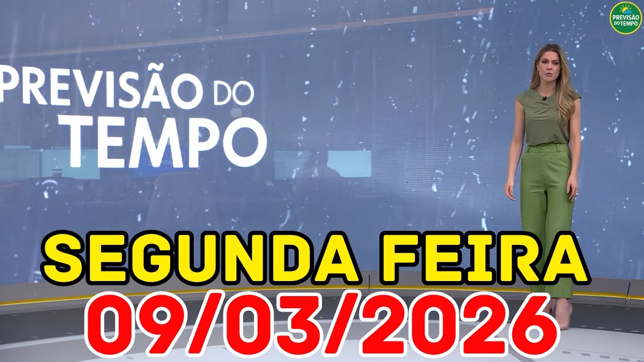 PERIGO EM SP E RIO: Cidades podem registrar 70mm de chuva hoje | Previs&atilde;o do Tempo Jornal Hoje 09/03