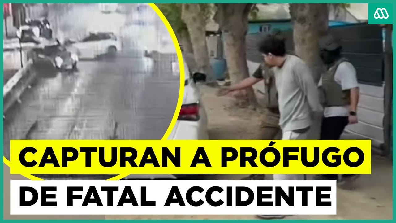 Capturan a pr&oacute;fugo de fatal accidente