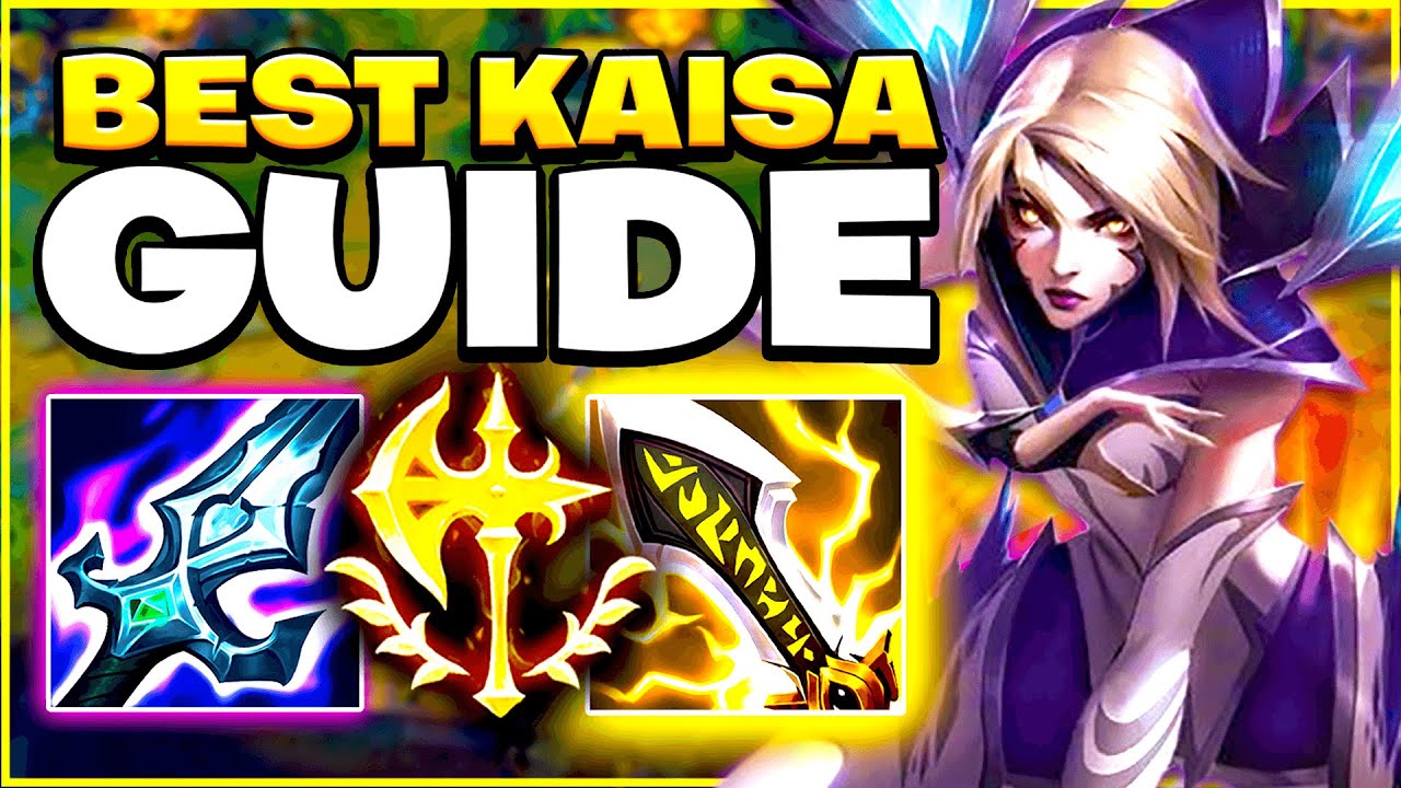 ULTIMATE KAI'SA GUIDE for Wild Rift! Kai'Sa Build, Combos, and Gameplay!