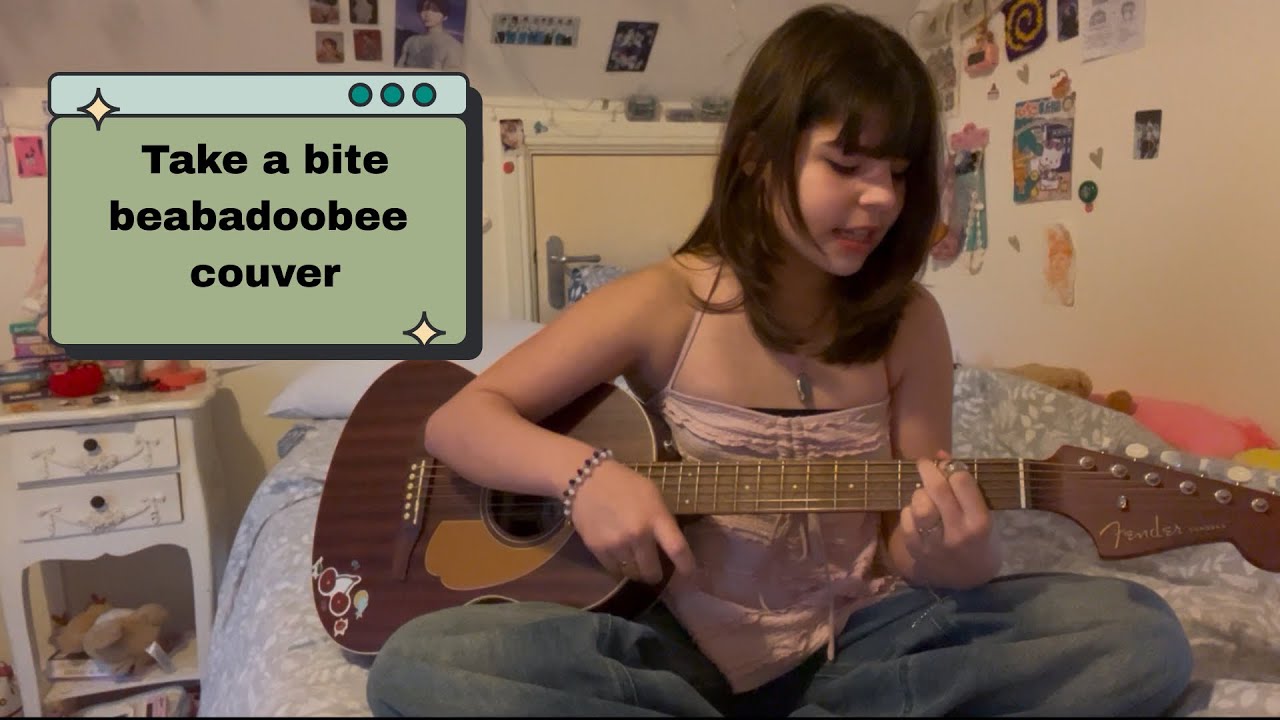 TAKE A BITE COUVER #beabadoobee #takeabite #cover #new #guitar #song #vocals #singer #acousticcover 