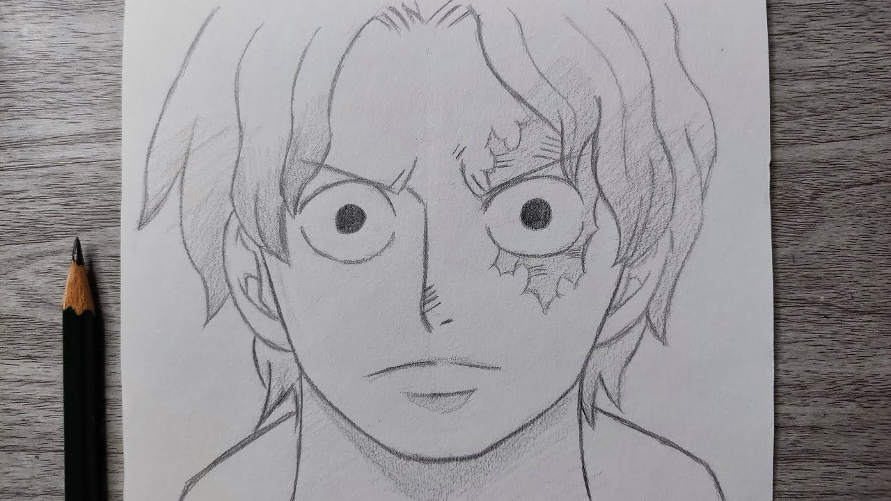 How to Draw Sabo | Step by step | Flame Emperor | One Piece