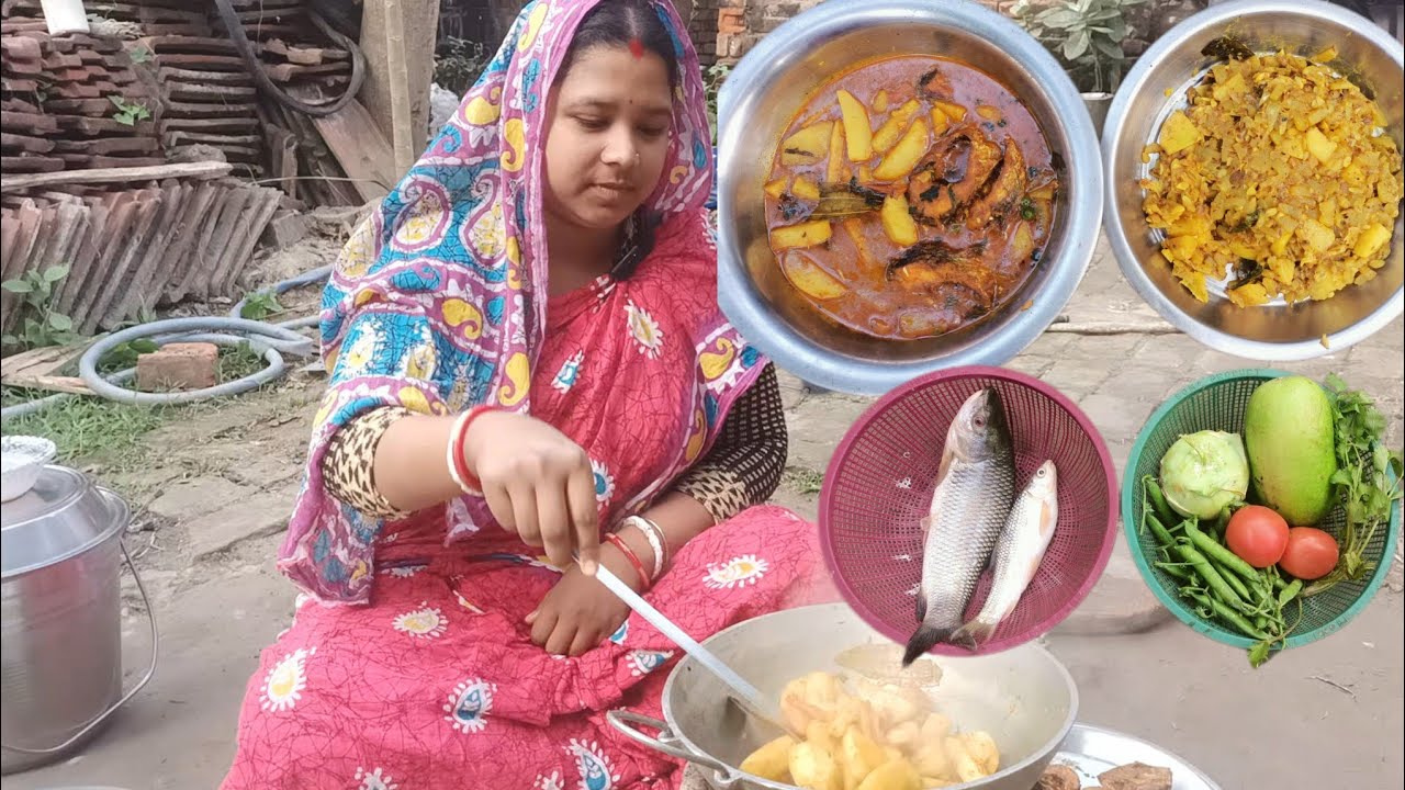 রুই মাছ, ছাচি লাউ আর শীতের সবজি দিয়ে এই দারুন সাদের রান্নাটি করে সবাই মিলে দুপুরে জমিয়ে ভাত খান।।