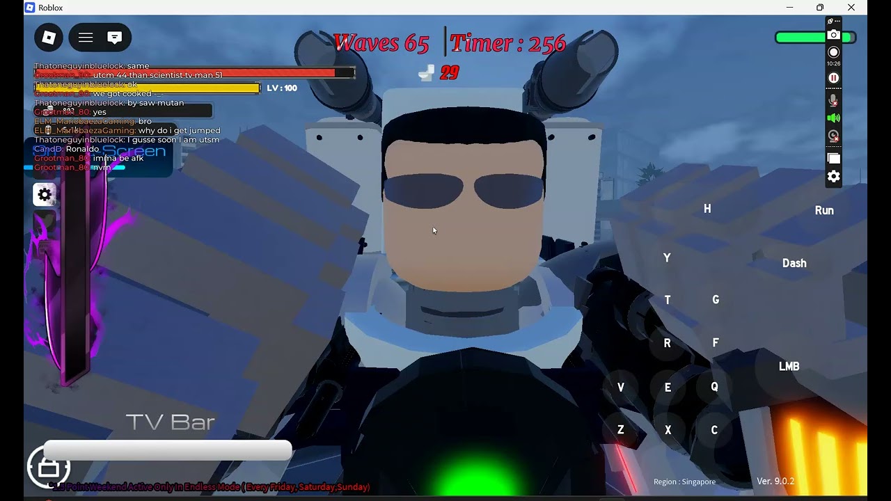 Trying To Beat Waves 60 70 In Endless  St Blockade