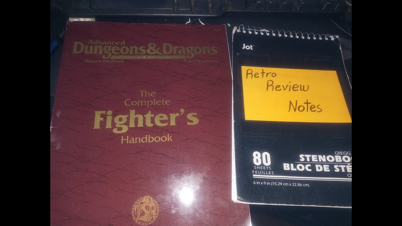 Retro Review  - The Complete Fighter's Handbook