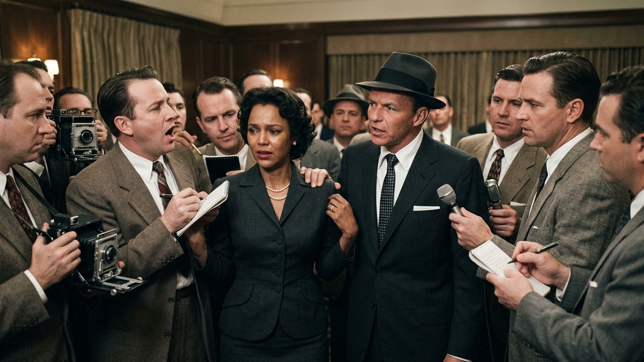 Frank Sinatra Rescued Dorothy Dandridge from Hostile Press — The Moment That Changed Hollywood