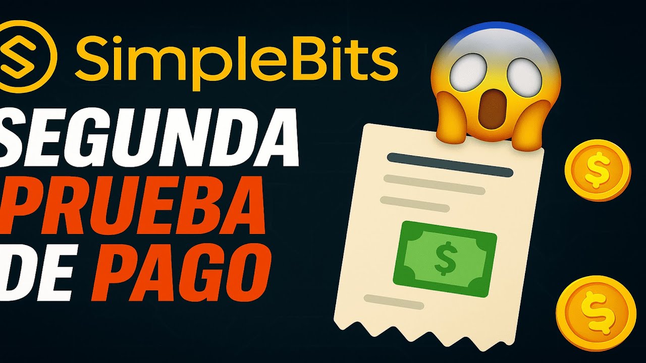 💸 &iexcl;SEGUNDA PRUEBA DE PAGO EXITOSA en SimpleBits.io! 🚀 EL SECRETO para RETIRAR SIN ERRORES