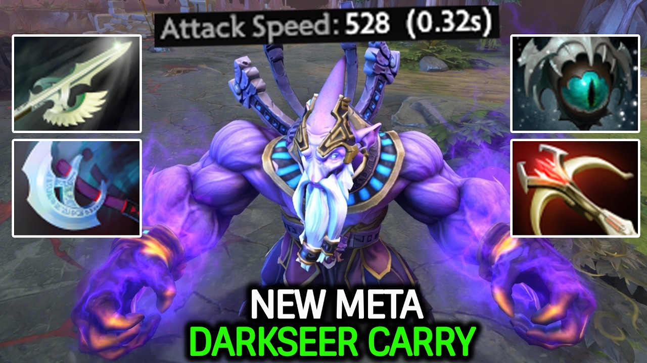 New Meta Dark Seer – Insane Attack Speed with Carry Build Dota 2