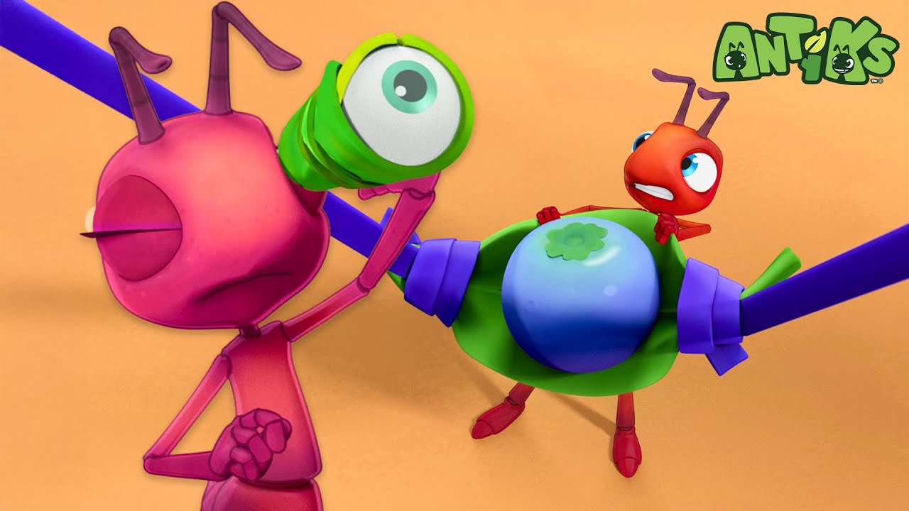 Trick Shot Chaos!  | Antiks 🐜 | Funny Cartoons for Kids